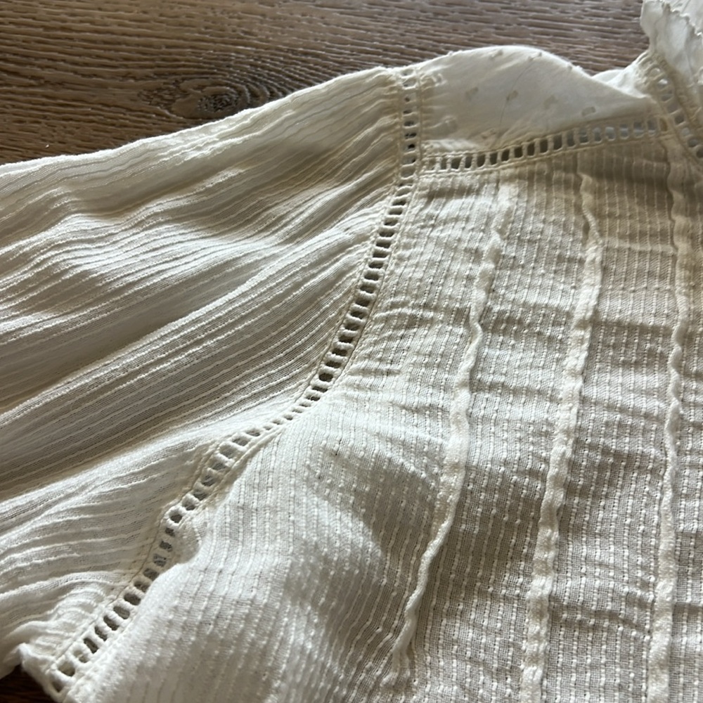 Faherty White Blouse - image 5